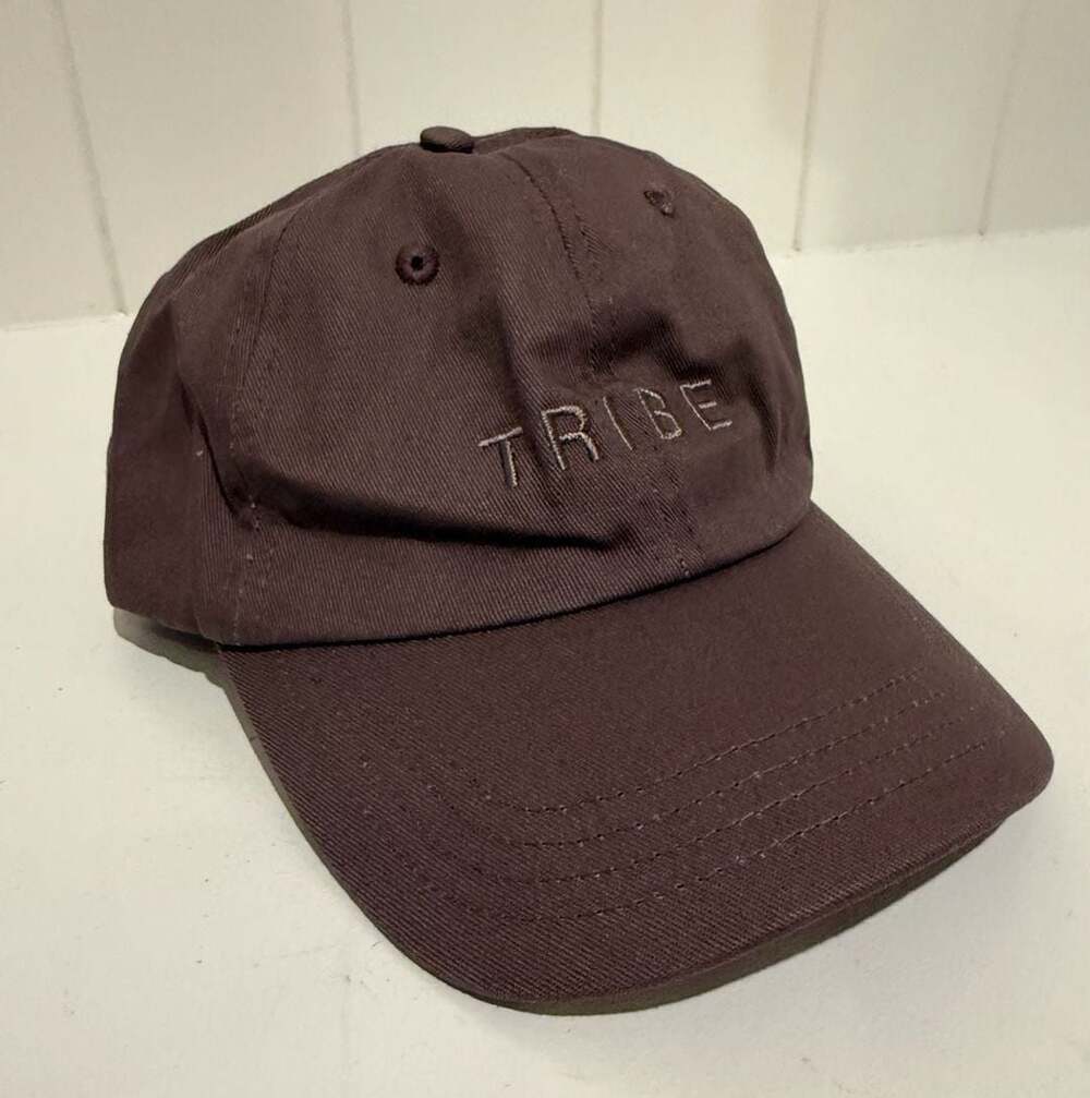 Tribe Kelley Tribe Embroidered Baseball Cap Hat Brown